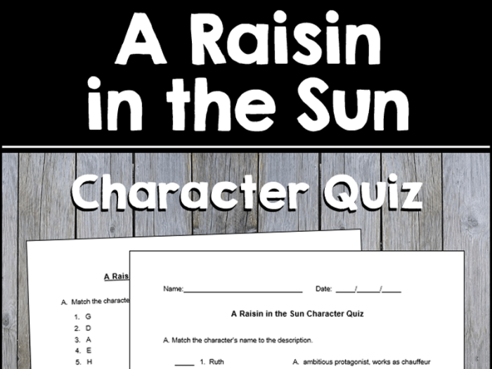 Sun raisin act answers quiz