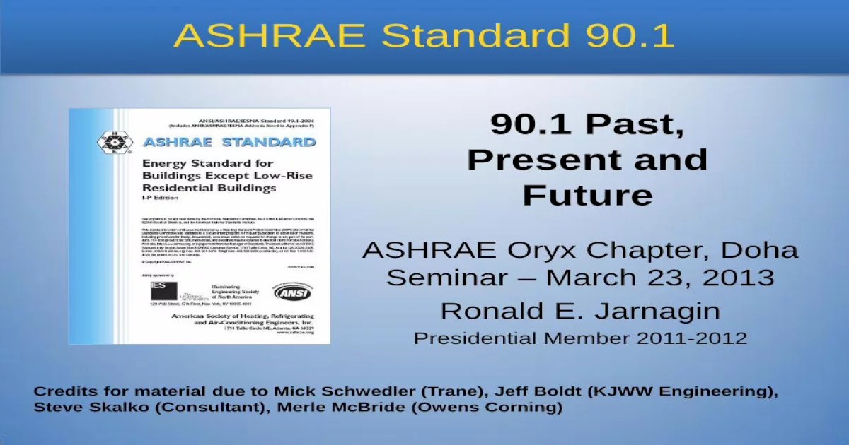 Ashrae standard 15-2013 requires the use of