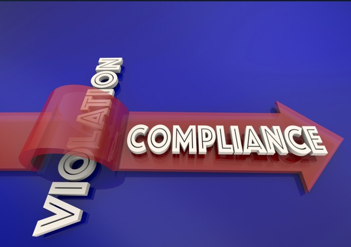 Compliance or violation worksheet answers